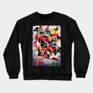 Go Nagai Mazinger Z Grendizer Devilman Crewneck Sweatshirt